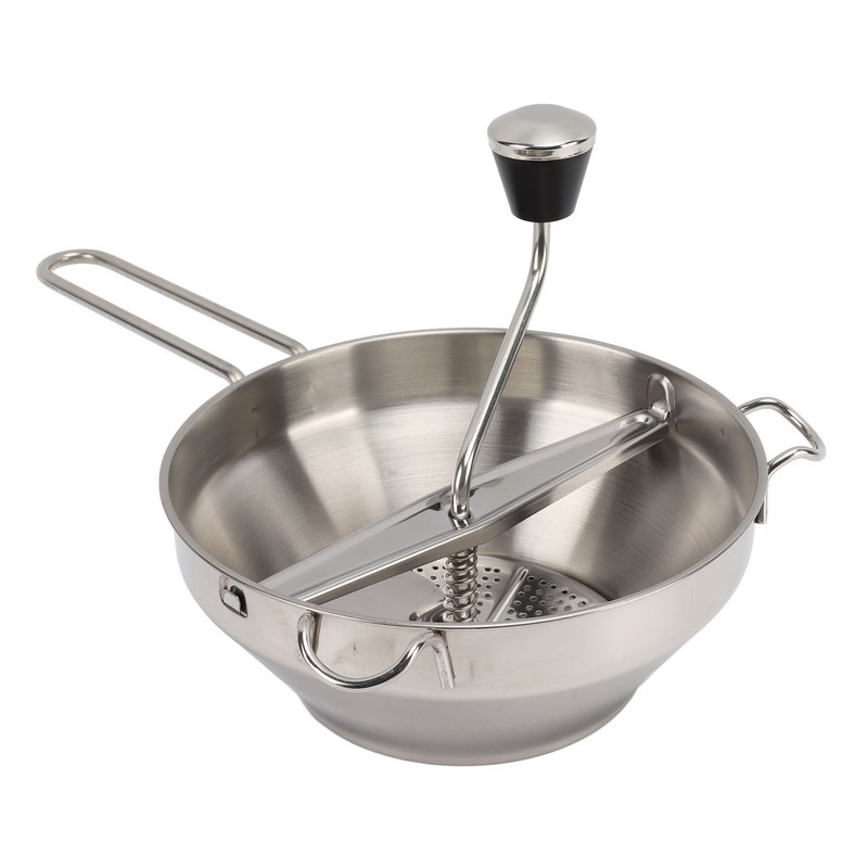 Stainless Steel Food Mill Manual Jams Masher Vegetable Fruit Potato