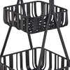 Park Designs Spencer 2 Tier Black Napkin Holder 12.5"H