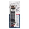 Derwent Charcoal Drawing Sampler Pack with Eraser and Sharpener, Professional