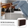 Hohopeti 5pcs Diamond Cleaning Brush Scrub Sponge for Kitchen Household
