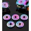 Yundxi Titanium Bicycle Headset Top Cap, 1 1/8 Inch Light