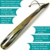 5MOONSUN5 Shoe Horn Made with Real Horn Handmade Long Grip