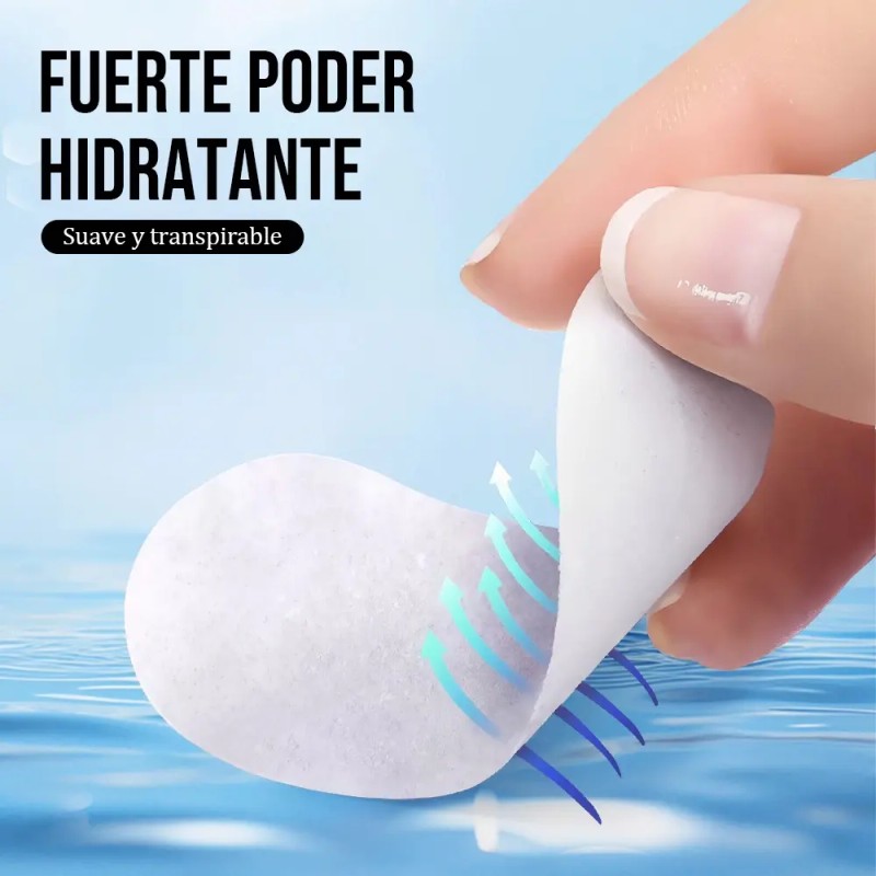 100 Pares Parches Hidrogel Para Extesiónde Pestañas Mink
