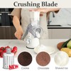 Cambom 5 in 1 Rotary Cheese Grater Hand Crank Cheese