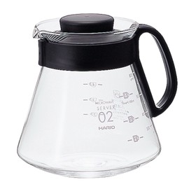 Hario V60 Cafetera para estufa, Negro, 600 ml, 1