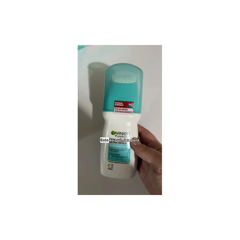 Escova Exfoliante Exfocepillo Garnier Pure Active 150 Ml