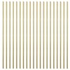 20PCS 3mm Solid Round Brass Rod Lathe Bar Stock Kit