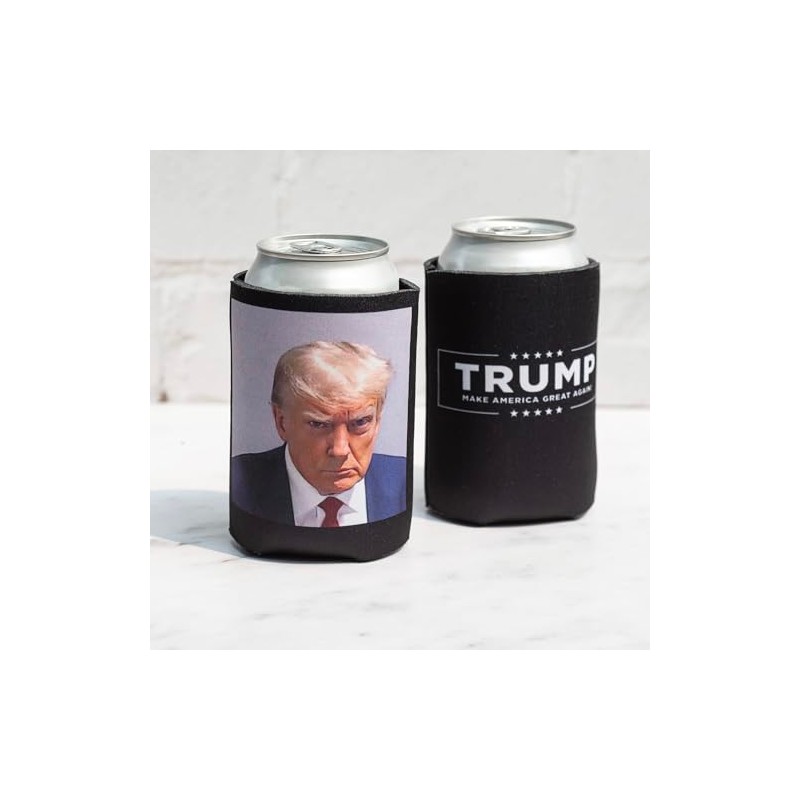 Trump Mugshot Beverage Coolers (Set of 2)