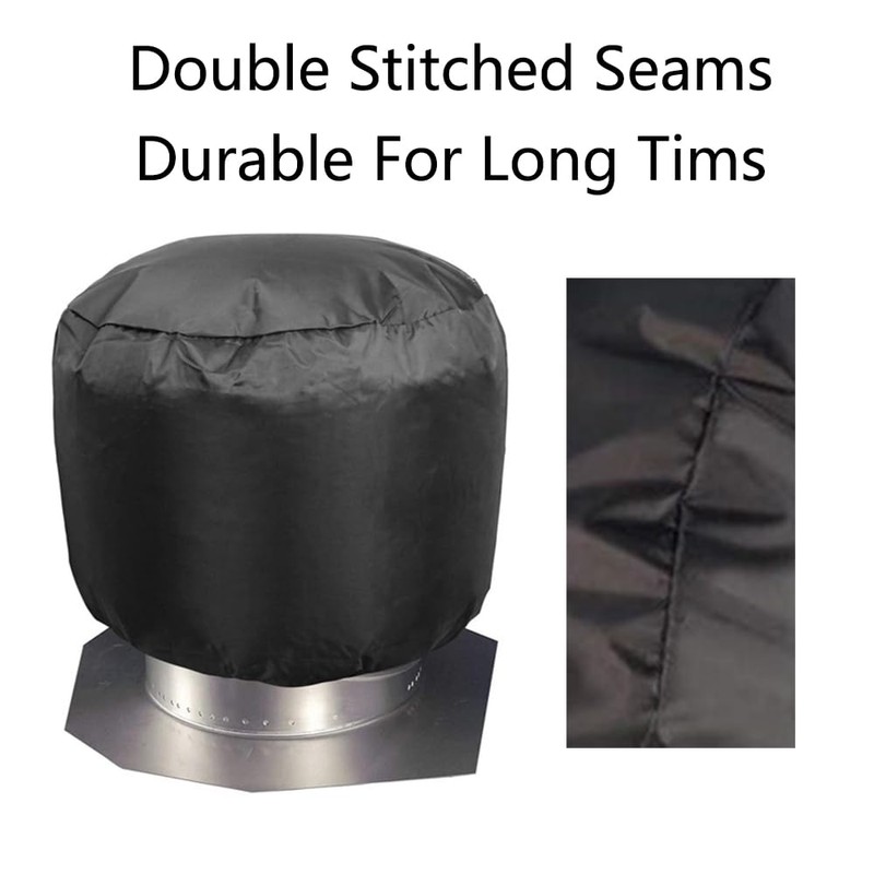 2Pcs 30 * 44cm/12 * 17.5in Roof Vent Cover, Heavy