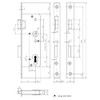 Format 4053569102872 - Glt Mortise Lock PZ. E72. VK8.D45.20kt. DR