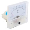 85C1 Voltímetro DC 0-50V Panel para Monitoreo de Voltaje de