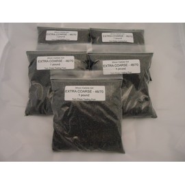 Extra Coarse 46/70 Silicon Carbide Grit -5 lbs.