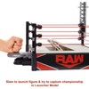 Mattel WWE Wrekkin' Kickout Ring Playset with Accessories & 2