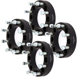 ASAPE 1.5 inches 8x6.5 8x180 Wheel Spacers 4Pcs 8 Lugs Wheel Adapters Replacement for Yukon XL 2500 2000-2011 for Avalanche 2500 2002-2006 with 130 Center Bore 14x1.5 Studs