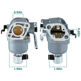 AUTOKAY 697722 699807 Carburetor Carb Fits for 20hp Intek motor engine mower, yard tractor riding lawn mower for Toro 74591 74592 74704 for 107h 125 145 carb marked 699807 AM135089