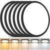 Brightever 12 Inch 6 Pack LED Ceiling Light Flush Mount,
