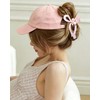 3pcs Bow Hair Clips for Women, Cute Hair Claw Clip