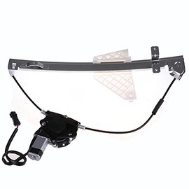 cciyu Rear Driver Side Power Window Regulator w/Motor Replacement for 2001-2004 Grand For Cherokee 741-374