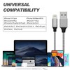 [Apple MFi Certified] 6Pack[3/3/6/6/6/10ft] iPhone Charger Lightning Cable Compatible iPhone