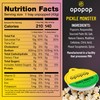 Opopop Microwave Popcorn - Pop Cups Pickle Monster 6-Pack, Non-GMO