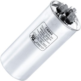 Canamax 70+10uf ±5% MFD 370 or 440V Round Capacitor - Replacement for 50/60Hz Air Conditioner for AC Motor or Fan Start and Cold Air Conditioner or Heat Pump