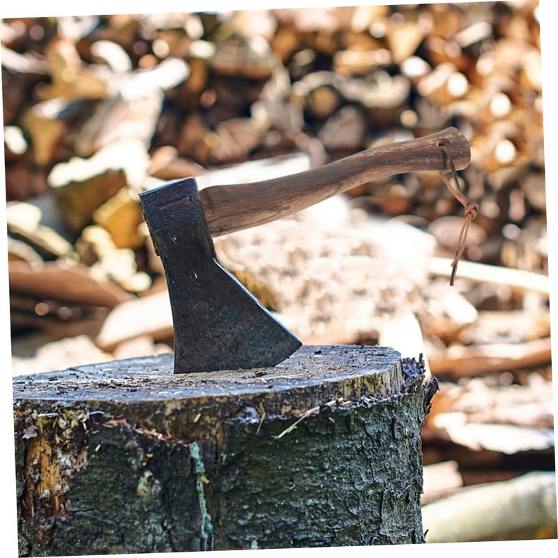 MERRYHAPY Survival Axe Handle Replacement: 2pcs Wooden Axe Grip Handle