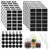 290 pcs Chalkboard Labels,Removable Blackboard Label Stickers,3 Assorted Shapes,with 2