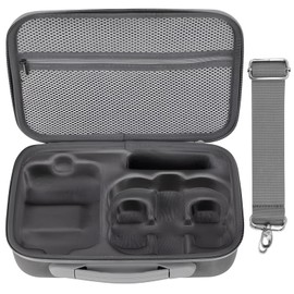 CowGoldChild DJI Neo Drone Accessories Storage Bag Fly More Combo Combo Bag Portable Carrying Protector Set Drone Pouch Hand Strap Set PU Waterproof Hard Case