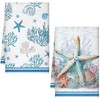 WEITAPYT Pack of 2 Tea Towels, Cotton Tea Towels, 60