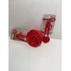Betty Crocker 8pcs combination set of measuring cups And spoons-Red-New