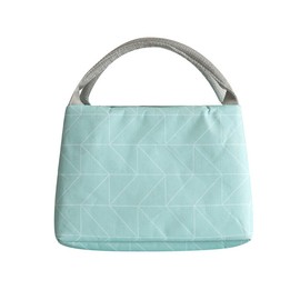 XYBH Insulated Lunch Bag Lunch Box Tote Cooler Bag for Men Women Adults Kids Waterproof Oxford Cloth Picnic Cool Bag 8.8" x 5.9" x 5.9"(22.5 * 15 * 15cm)(Sky Blue)