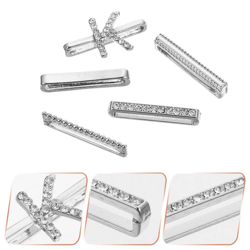 Gatuida 10pcs Decorative Watchband Charms Compatible Stylish Watch Decor for