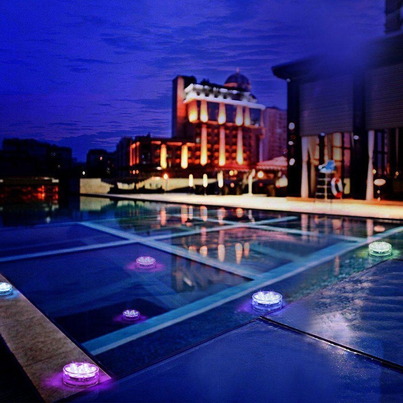 Underwater Light Waterproof Pool Lights LED Light with Remote Control