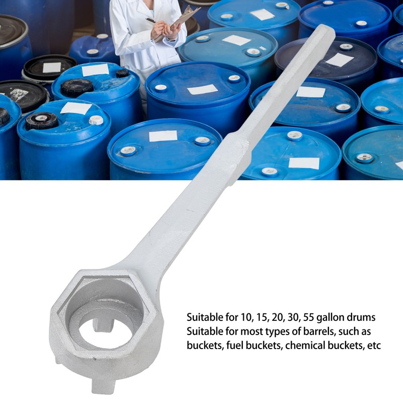 Bung Wrench 10 Inch Aluminum Drum Plug Wrench Barrel Opener