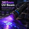 365nm UV Flashlight for Pet Stain Detection – Dual-Mode Blacklight