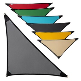 freigarten.de Awning, Waterproof Sun Protection, 100% Protection from UV Triangular, 2.0 m x 2.0 m x 2.8 m