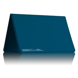 SECVEL - the "NEW and IMPROVED" card protection wallet CF+ young style – PROTECTION against RFID/NFC and magnetic fields - Lagoon