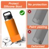 UWSTE 2Pcs Silicone Boot for YETI Rambler 26oz Bottle, Anti-Slip