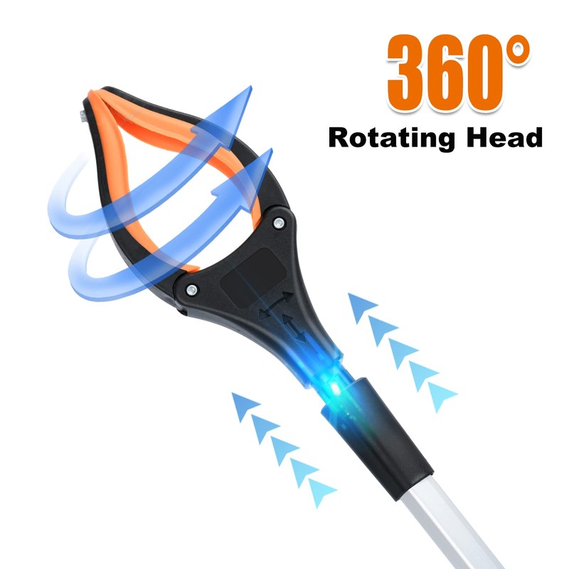2-Pack Grabber Reacher Tool,32 Inch Extra Long Foldable Pick Up