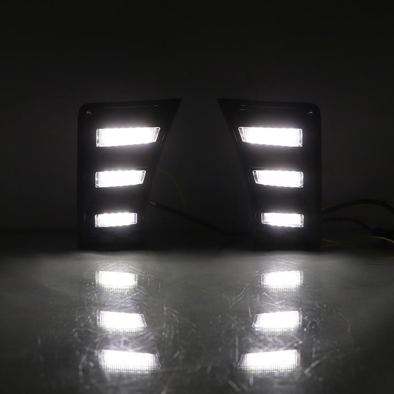 ECAHAYAKU LED Front Bumper DRL Fit For 2023-2025 Toyota Sequoia
