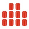 DMiotech 10pcs 15mm ID Red Rubber End Cap Bolt Protector