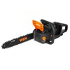 WEN 20V Max 14-Inch Cordless Brushless Chainsaw with Two 4Ah