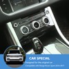 Carbon Fiber Style ABS Plastic Center Console Air Conditioning Panel
