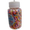 OnHoliday Blue Rainbow Sprinkles Cookie Decoration Jar Hanging Christmas Tree