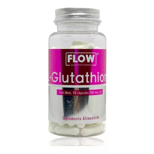Flow Glutathion 90 Cápsulas De 500 Mg - Flow