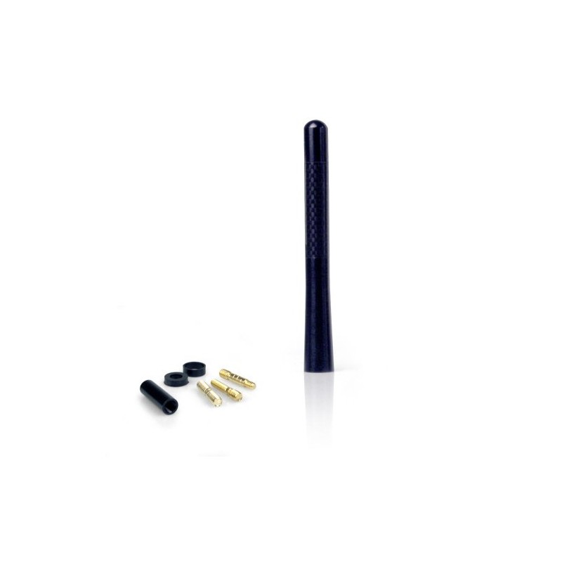 RACEFOXX Sport Antenne, Autoantenne, kurz, Carbonschwarz, für Mini Cooper Countryman