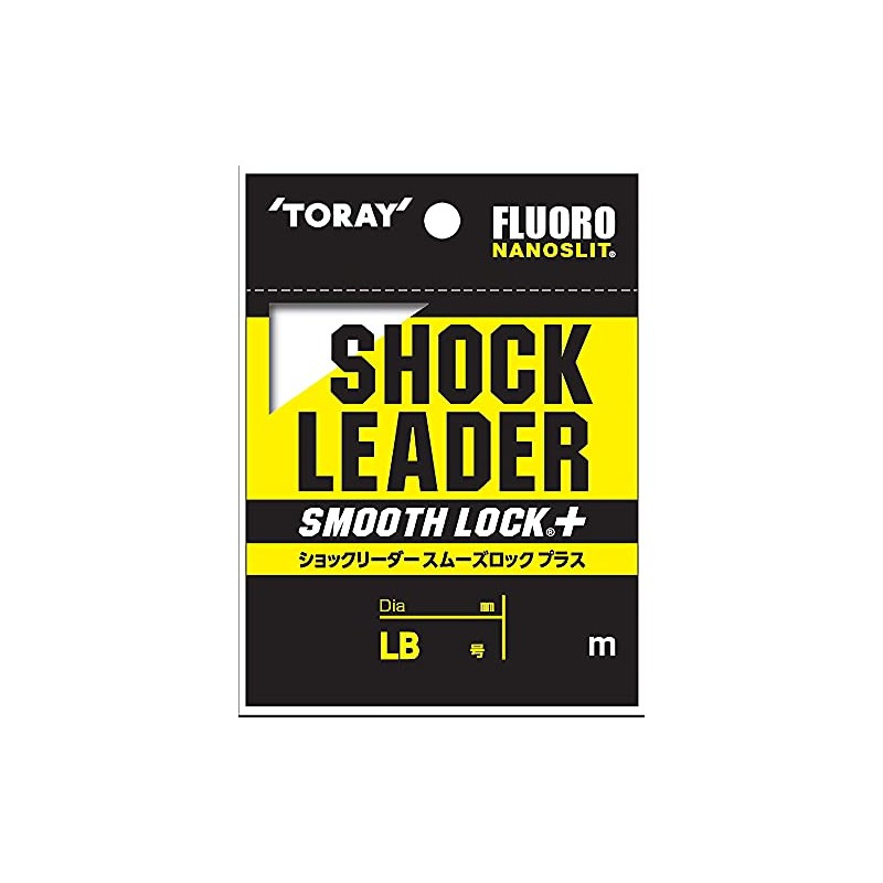 Toray Shock Reader, Smooth Lock, Plus, 13.8 ft (35 m),