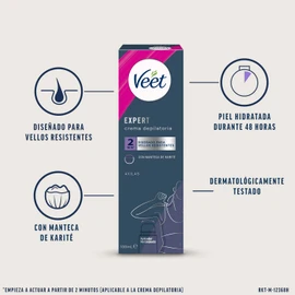 Veet Expert Hair Removal Cream for Women with Roll-On Applicator with Shea Matteca 100ml