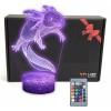 TriPro Axolotl 3D Illusion Night Light Lamp Bedroom Decor Gifts