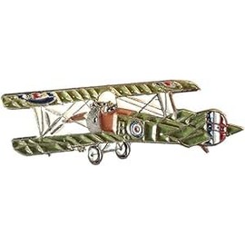 GBJUK Sopwith Camel Bi-plane Enamel Pin Badge Lapel, One Size, Metal, Metal